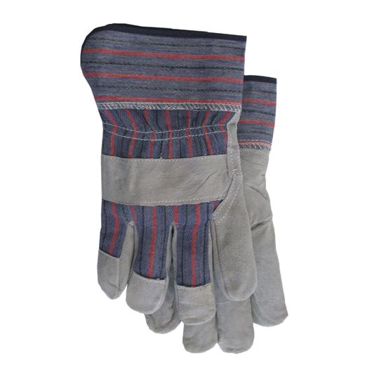Boss Manufacturing Economy Grade Split Leather Palm Gloves - Size Extra Large