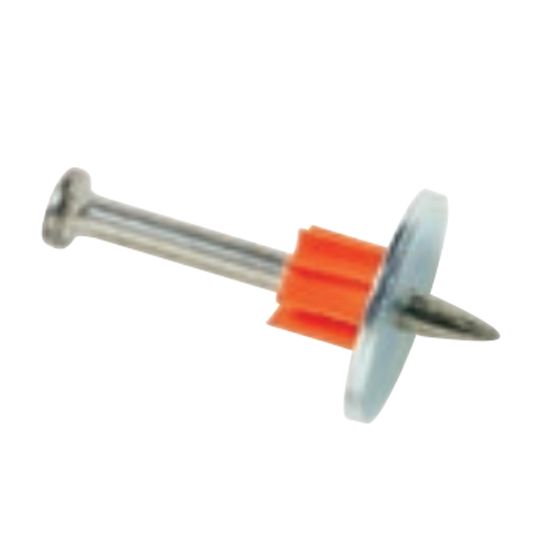 Ramset 1-1/4" Washered Pin Powder Fastener - Box of 100
