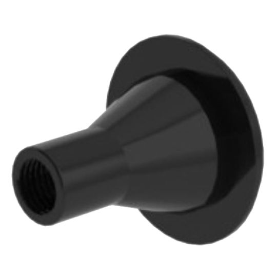 Albion Dispensing Solutions 3/8" Nozzle Adapter for B-Line Sausage Guns with #873-5 Black Plastic Front Cap