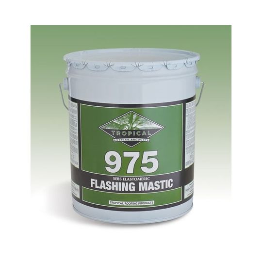 Tropical Roofing Products 975 Sebs Elastomeric Flashing Mastic - 1 Gallon Can