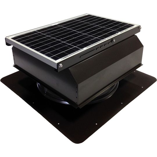 Attic Breeze AB-4022A 40 Watt (Gen Ii) Self-Flashing Solar Power Attic Fan — ABZAB4022ABR