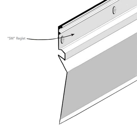 Fry Reglet Stainless Steel "Sm" Surface Mounted Reglet