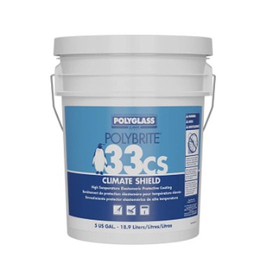 Polyglass PolyBrite 33 Cs (Climate Shield) High Temperature Elastomeric Protective Coating — POL33CST5