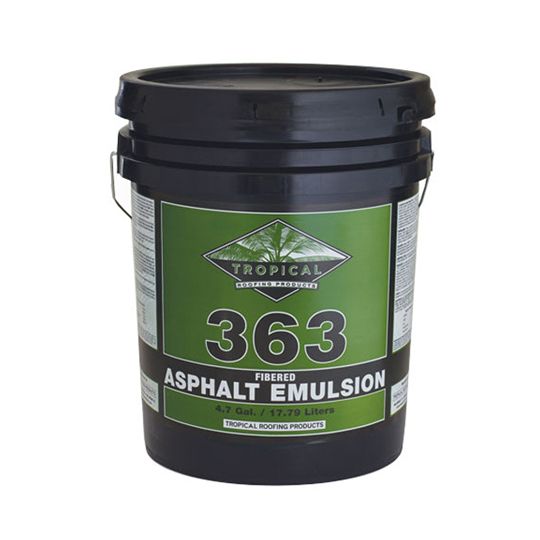 Tropical Roofing Products 363 Fibered Emulsion - 5 Gallon Pail