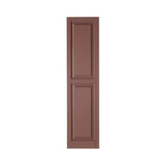 Mastic 12" x 67" Standard Raised Panel Shutters - Regular Style — ACOVINRP126738