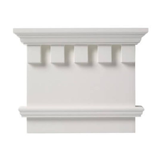 Mastic Door Mantel Overlay