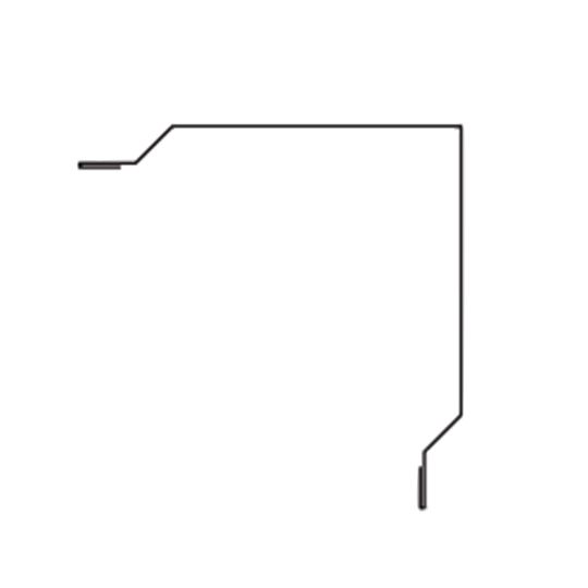 Coastal Metal Service 26 Gauge Outside Corner — Metal Roofing — C26OCBB