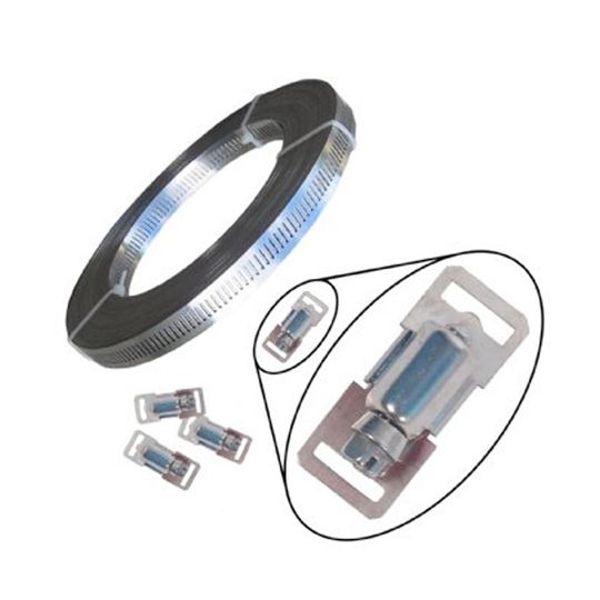 C&R Manufacturing 100' "Make It Clamp" Kit - 50 Stainless Clamps