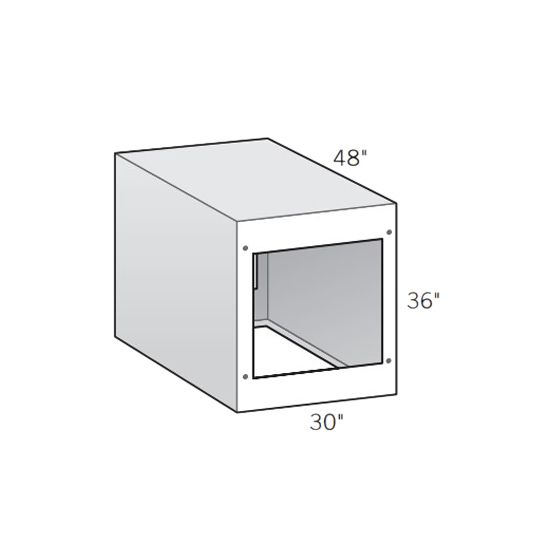 Eldorado Stone 48" Straight Cabinet