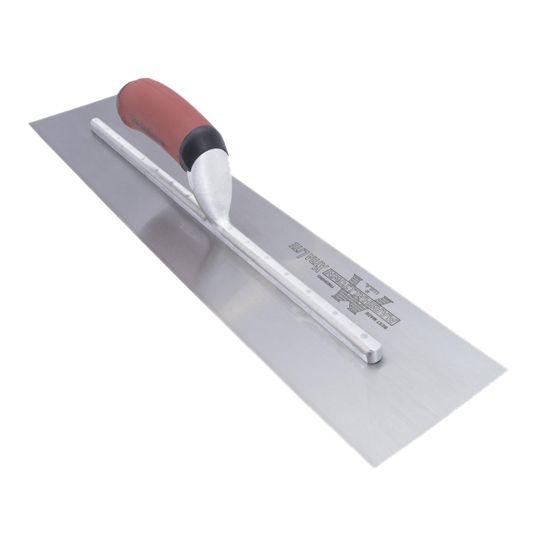 Marshalltown 20" x 4" Finishing Trowel with Curved DuraSoft Handle