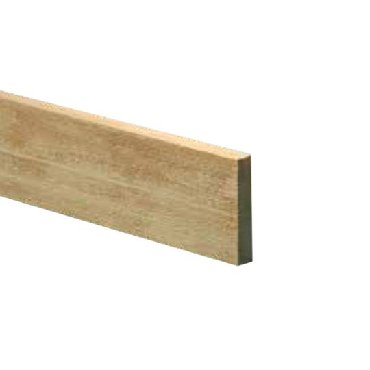 Fypon Molded Millwork 5/4" x 8" x 18' Flat Trim Board