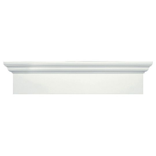 Mid-America Standard Flat Panel Window Header with Keystone — MAB6558FWH123