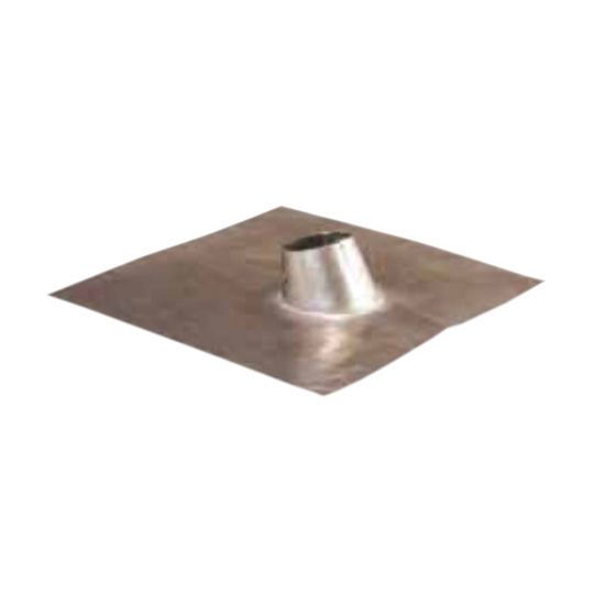 FlashCo 5" Heated Exhaust Flashing with 28" x 26" Large Base