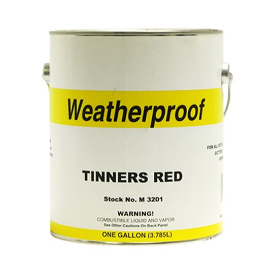 ALCM Tinners Red Paint - 1 Gallon Can
