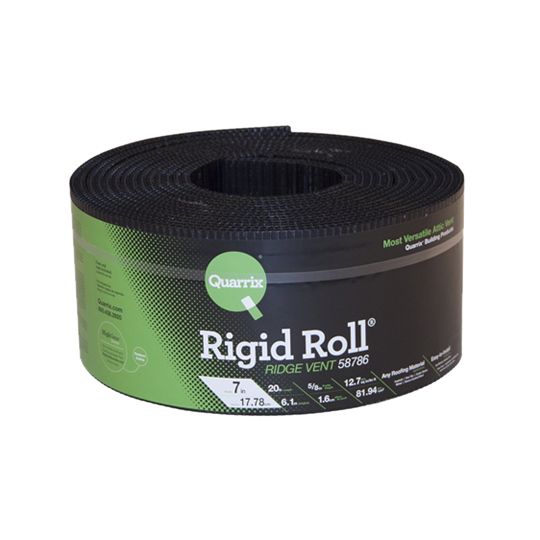 Trimline Building Products 7" x 20' Rigid Roll Ridge Vent — TBP7RV20