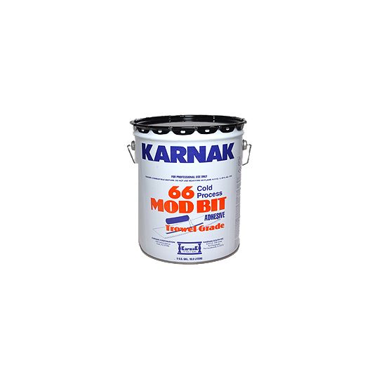 Karnak #66AF Modified Bitumen Adhesive Brush Grade - 5 Gallon Pail