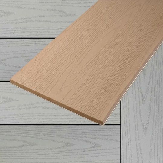 Azek 1/2" x 12" x 12' Rim Board — AZKR121212AW