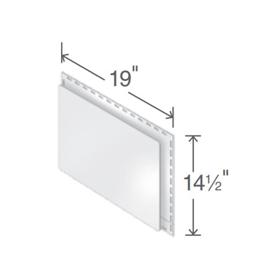 Royal Building Products Meter Base Mounting Block