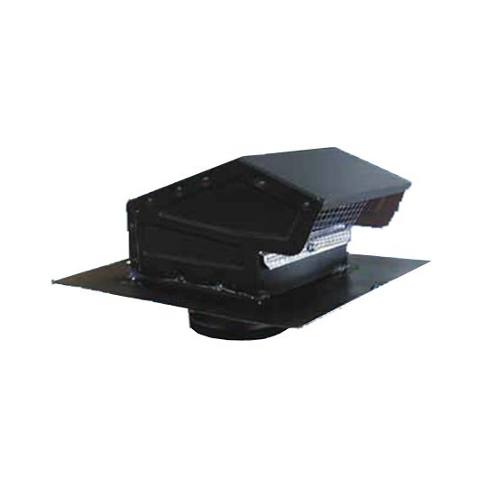 M&M Manufacturing RAV4 4" Painted Low-Profile Roof Vent with Sleeve, Damper & Screen