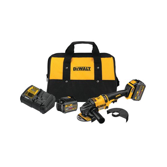DeWalt 60V Max Cordless Grinder & 2 Flexvolt Battery Kit