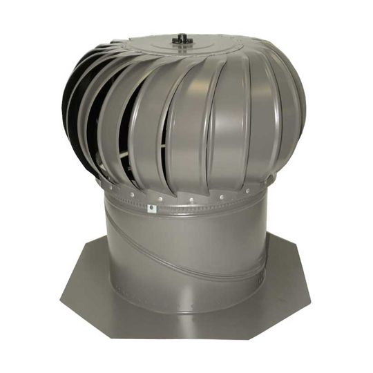Air Vent 14" Airhawk Aluminum Internally Braced Wind Turbine — Ventilation and Drainage — AIRTI14AWW