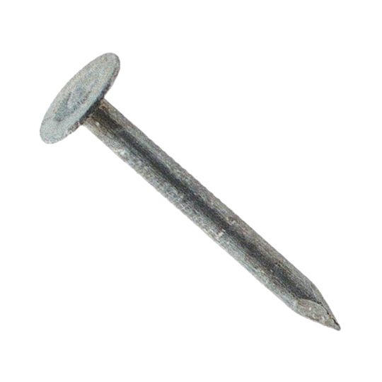 Tree Island Industries 12 Gauge x 3/4" Electro-Galvanized Roofing Nail - 50 Lb. Box