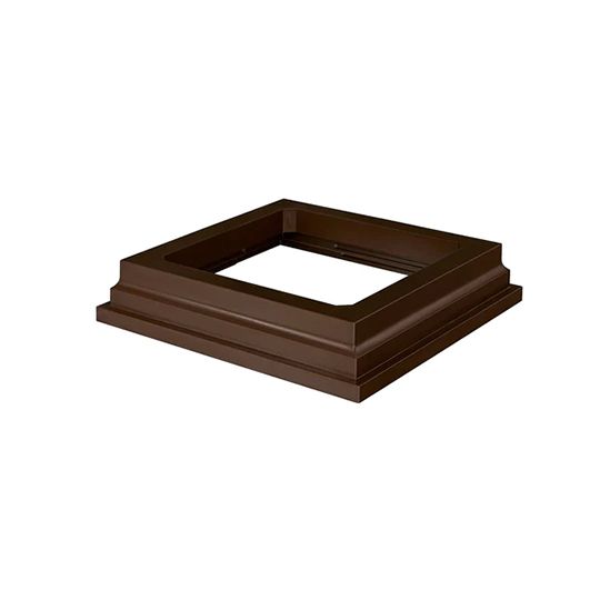 Fiberon 5" x 5" HavenView CountrySide Post Skirt Moulding — FIDFRSPSKIRTBR