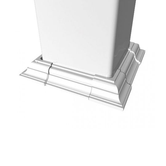 RDI Railing Dynamics 3.5" to 6.5" Crossover 4-Piece Post Trim Ring