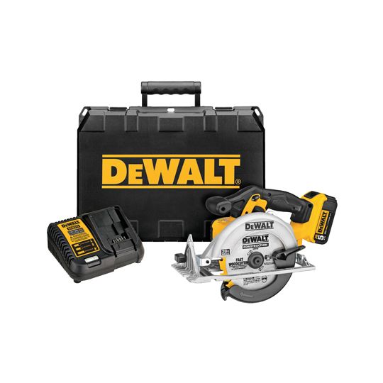 DeWalt 20V Max Cordless Lithium Ion Circular Saw Kit