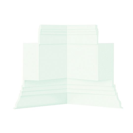 Mid-America Exterior Dentil Trim Inside Corner Block — MABEDISCT123
