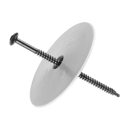 GAF Drill-Tec Asap 3P Assembled Screws and 3" Plastic Locking Plates — GAFASAP3P334
