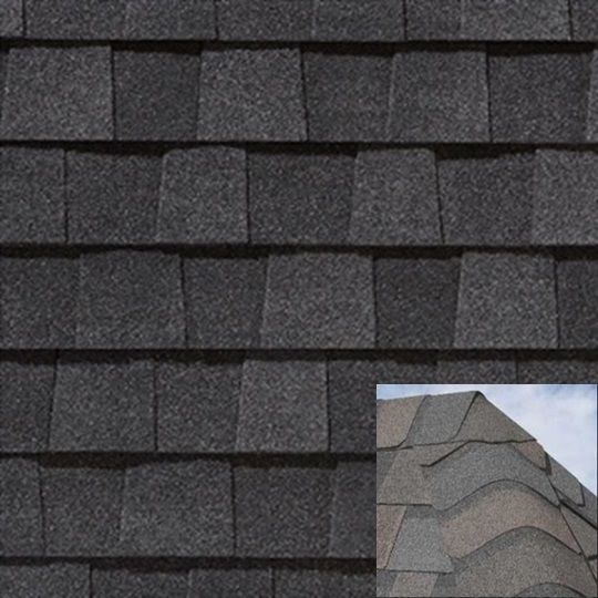 CertainTeed Roofing 12" x 36" Shadow Ridge Hip & Ridge Accessory Shingles — Hip & Ridge Shingles — CTRSRHRAVCB