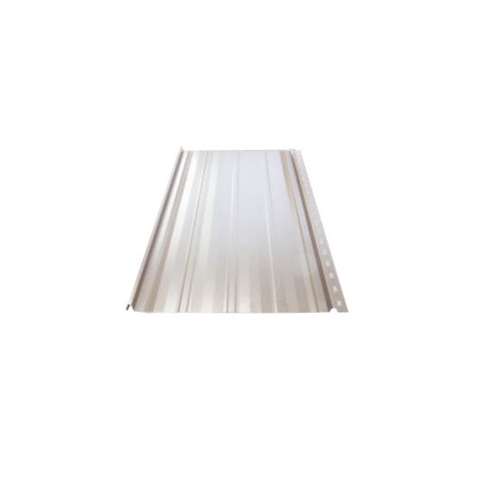 Ideal Roofing 29 Gauge Junior Hf Non-Painted Galvanized Steel Panel