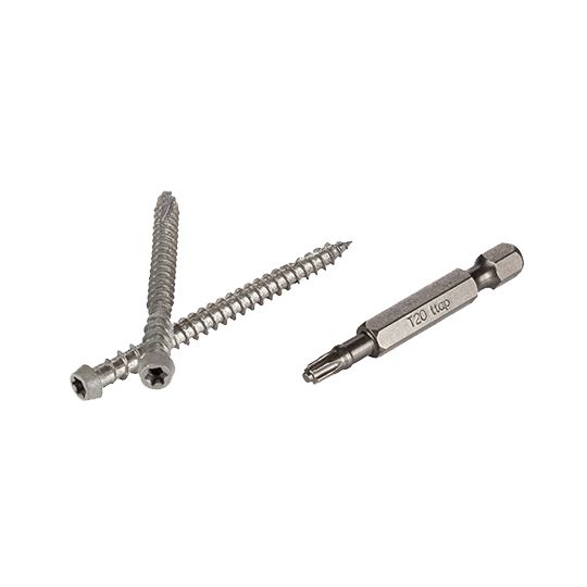 Azek 2-1/2" TOPLoc Color-Matched Decking Screws - Box of 1,050 — AZKATLOC300LG