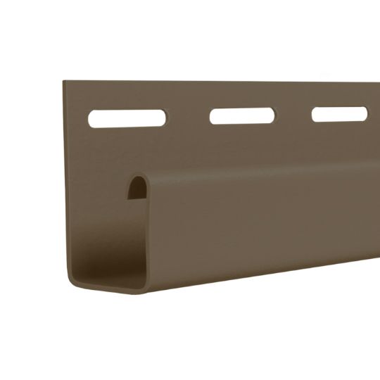 CertainTeed Siding 5/8" Pocket J-Channel - Matte Finish — CERJ58SBR