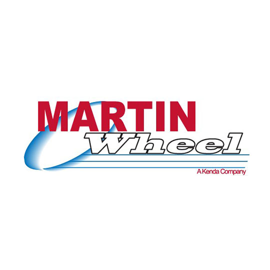 Martin Wheel Company Tire Assembly 10X2.75 5/8" Bb
