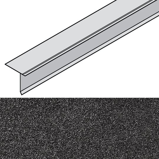 Unified Steel 2-1/4" x 79" Granite-Ridge Starter Strip — BORSSGRCH