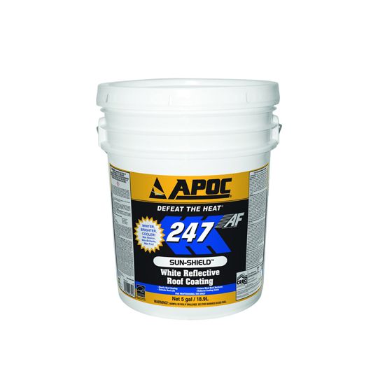 APOC 247 Sun-Shield Reflective Roof Coating — Adhesives, Caulks & Sealants — GHOAP247G5