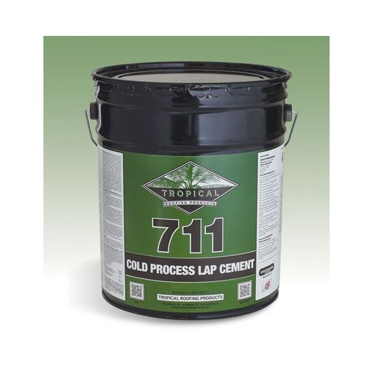 Tropical Roofing Products 711 Cold-Process Lap Cement - 1 Gallon Can
