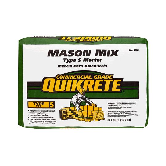 TXI Masonry Mix Type S - 80 Lb. Bag — TXIMASMIX80