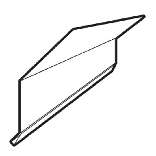 American Building Components 29 Gauge Concealed Eave Trim