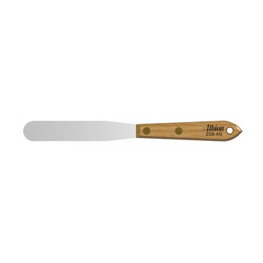 Albion Dispensing Solutions 3/4" Wide Classic Series Spatula with 4" Wide Blade