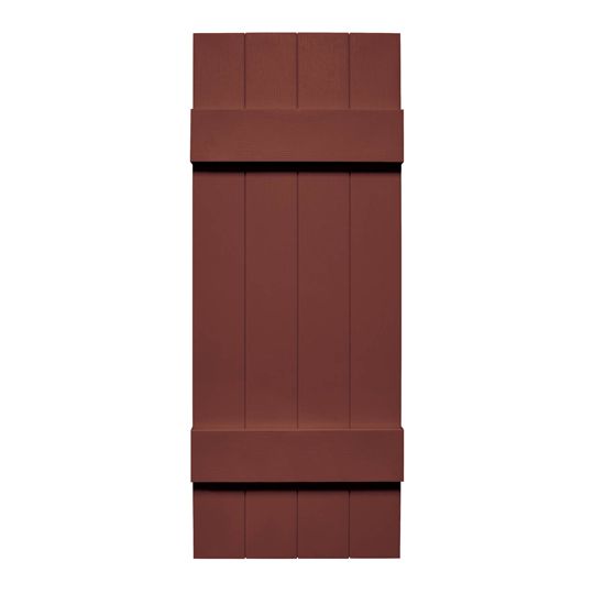Mid-America Board-N-Batten Standard Four-Board Joined Shutter — MABBNB4BJ1451027
