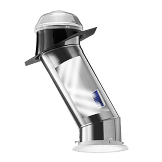Solatube International 14" Pitched 290 ISn Daylighting System Kit with Solar Nightlight