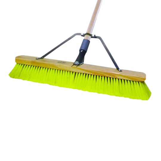 Quickie 24" Synthetic Indoor/Outdoor Pushbroom