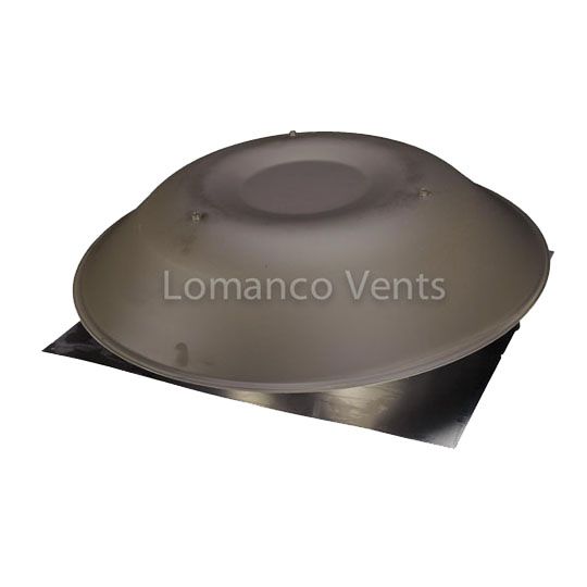 Lomanco 135-Series Dome Static Roof Louver — Ventilation and Drainage — LOM135WB