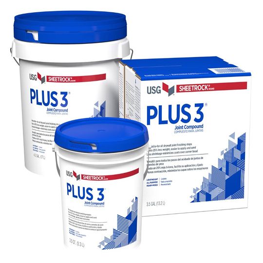 U.S. Gypsum Sheetrock Plus 3 Light Weight Joint Compound - Carton