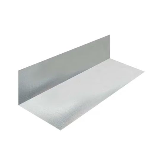 TRI-BUILT 26 Gauge x 4" x 5" Galvalume Angle Flashing