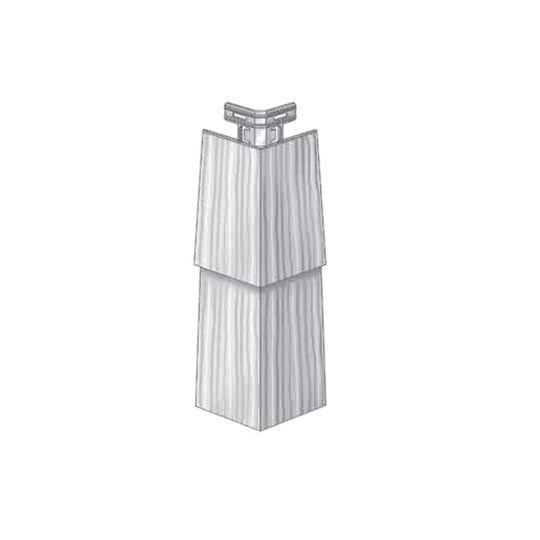 Royal Building Products Single 7" Cedar Shingle Corner Post — ROYS7CEDAROCPBW