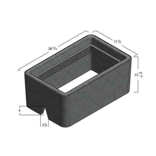 Oldcastle Enclosures #3 Mag Water Meter Box